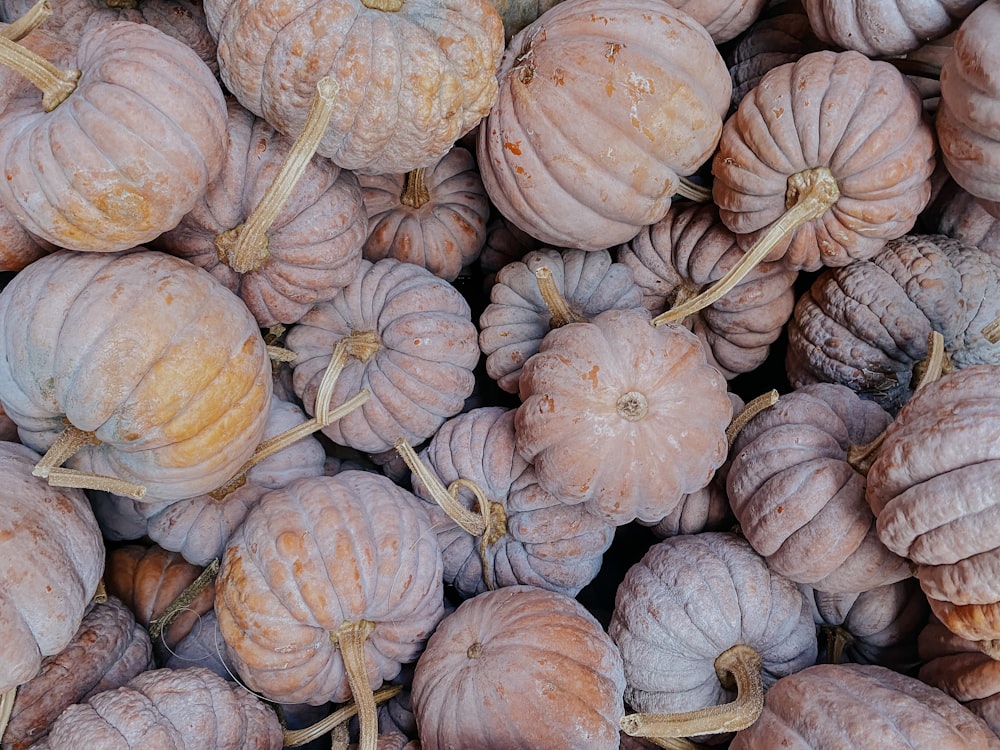 a pile of dried fruit sitting next to each other