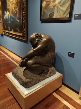 Detail of a sculpture from the Metaphysics exhibition.