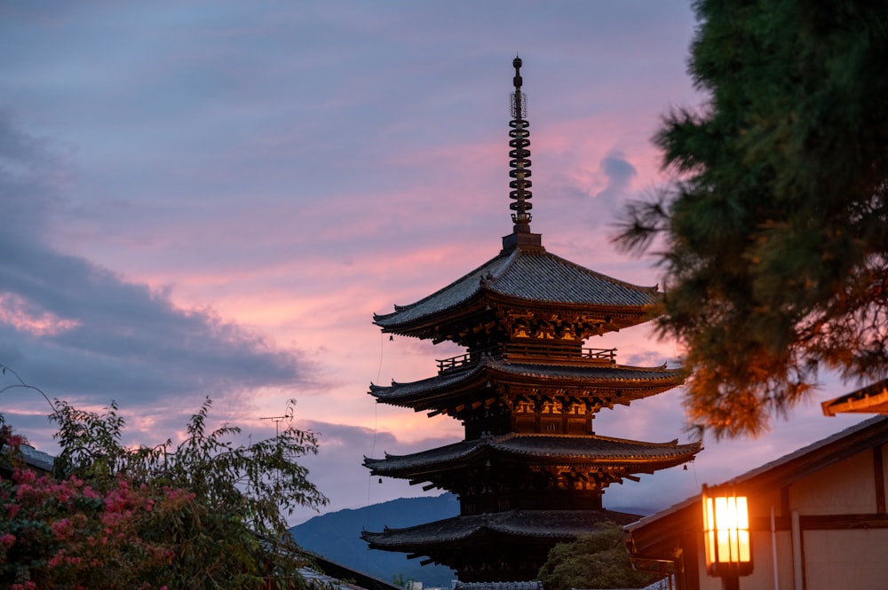 a tall building with a tall tower on top of it