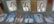 A collection of framed and unframed portrait photographs displayed on a glass surface, primarily featuring young adults in formal attire, likely school or graduation photos. The images show individuals wearing white shirts and dark ties, suggesting a uniform or dress code.