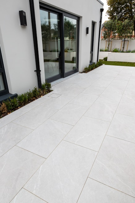 A modern sliding door installation enhancing outdoor access.
