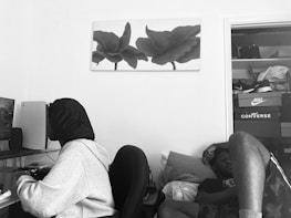 Illustration of a smart algorithm matching roommates based on personality and habits.