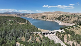 A serene water reservoir demonstrating the effectiveness of our solutions.