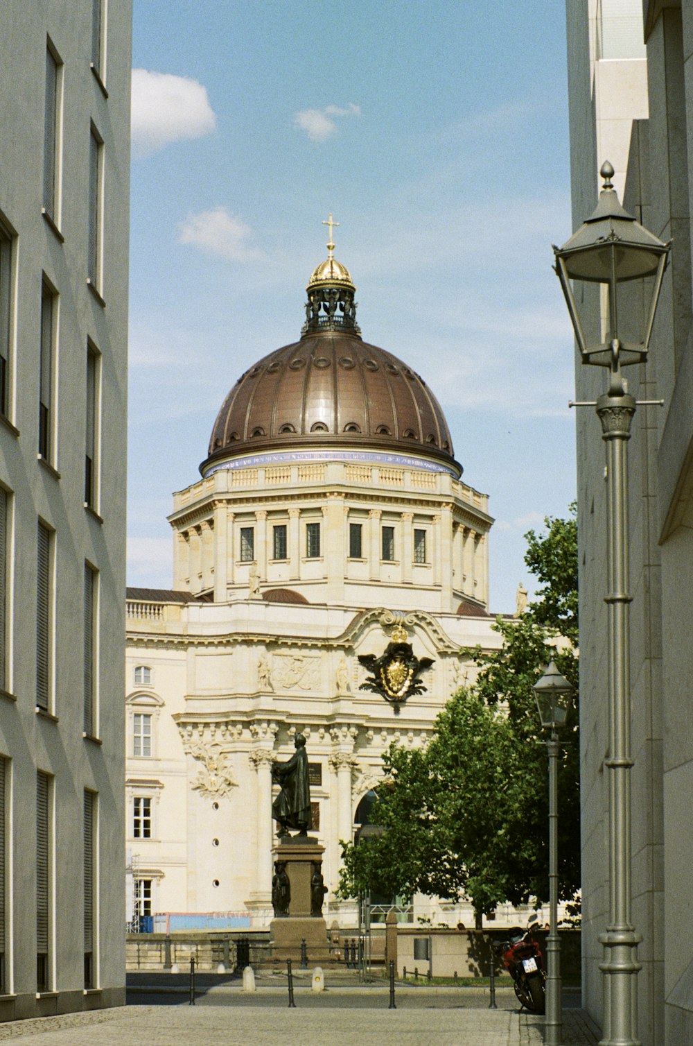 a large building with a dome on top of it