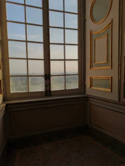 Large window overlooking the quiet street of E-11/1.