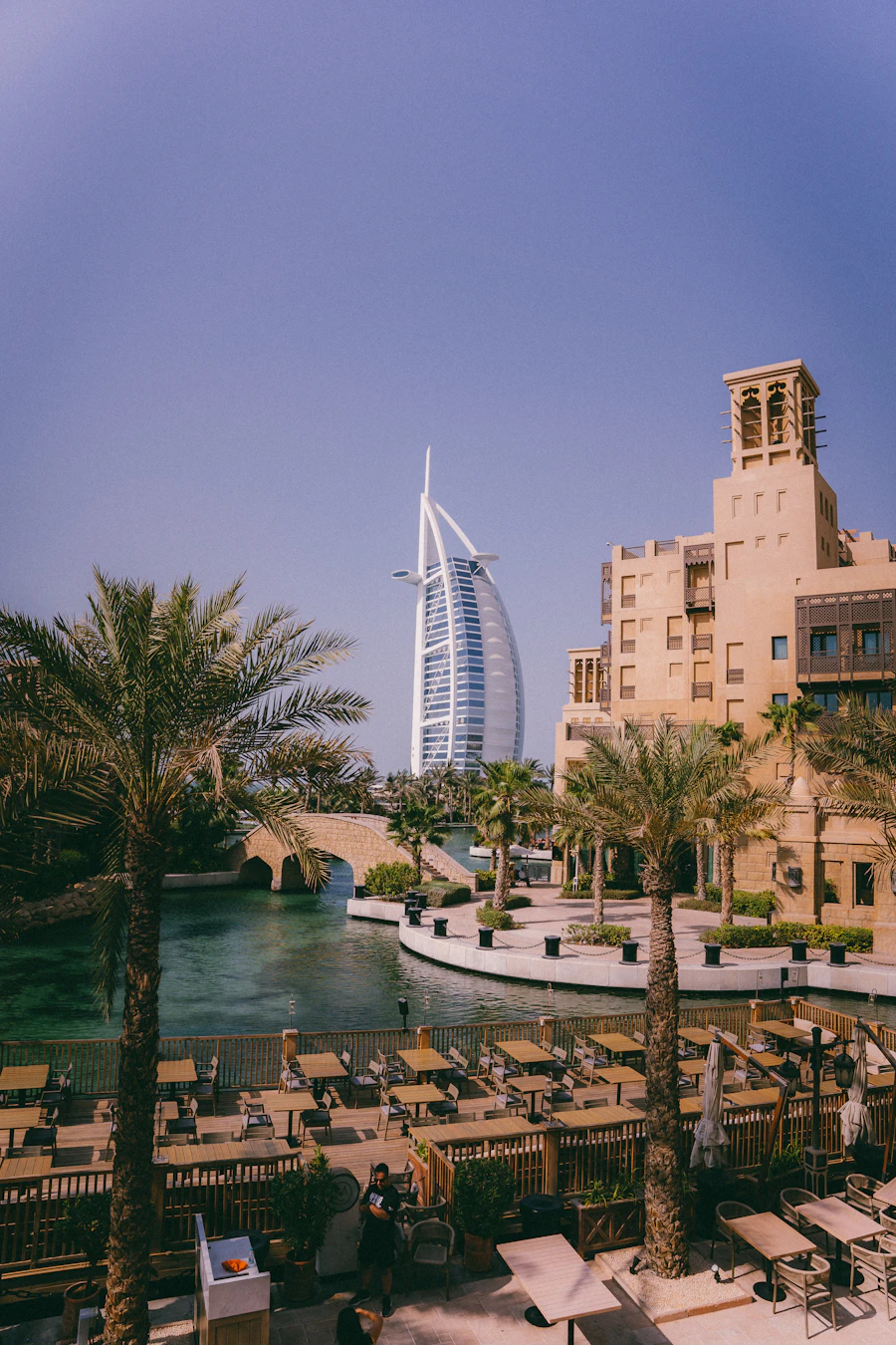 Burj Al Arab and Jumeirah skyline