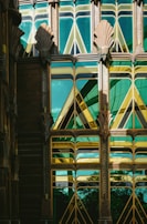 A striking visual representation of modern art deco influences.