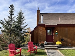 Poltrona in legno rustico