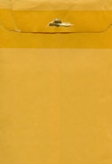A large brown envelope with a metal clasp closure at the top. The envelope appears to be made of kraft paper with visible creases and texture.