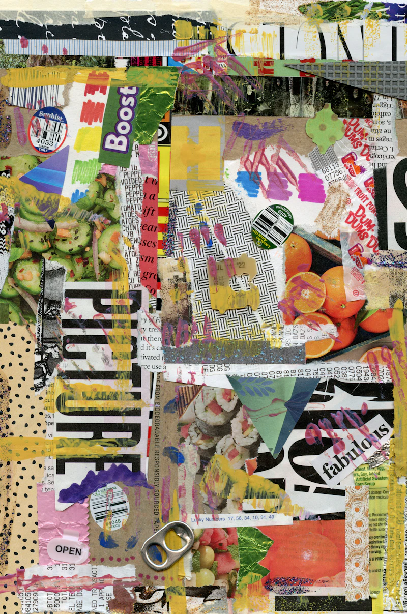 Collage bar, atelier créatif chez KANO