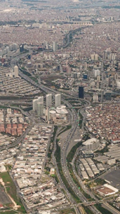 A vibrant aerial view of Hyderabad’s high-growth neighborhoods with marked property locations.