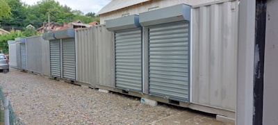A modern storage facility with secure units and a clean exterior.