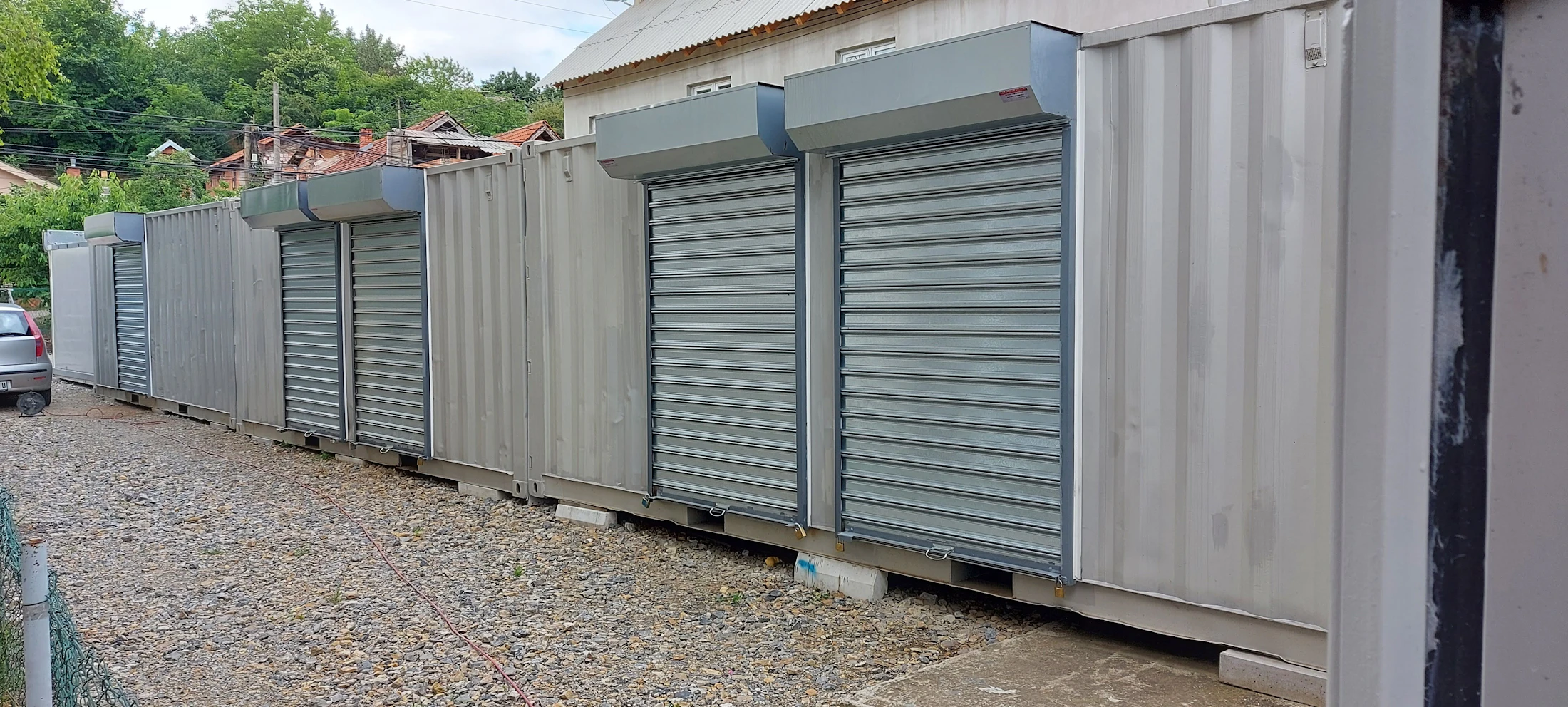 Climate-controlled self-storage building