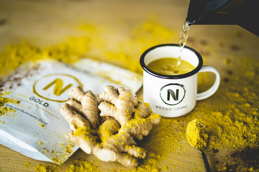 Tisane Détox Gingembre-Curcuma L'Herbier de France thé et tisanes