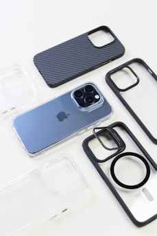 a couple of cases sitting on top of a table