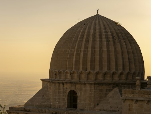 A large dome on top of a building — Mardin, Turkey