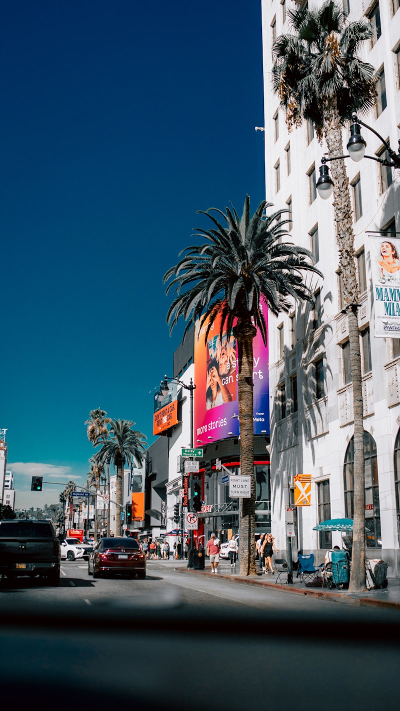 Hollywood Boulevard - Vegas to Hollywood Tour for Irish Visitors