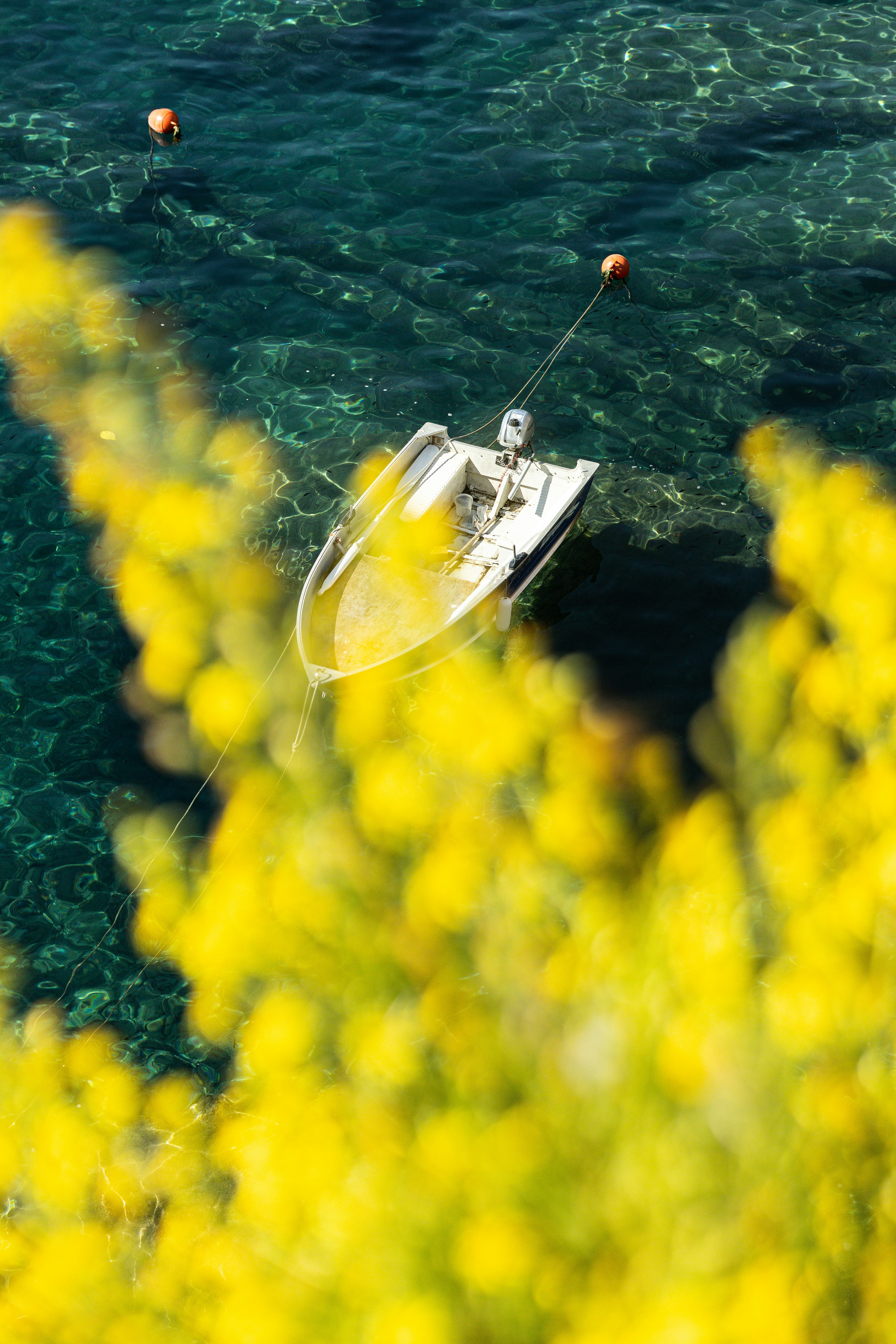 A small boat floating on top of a body of water photo – Free Travel ...