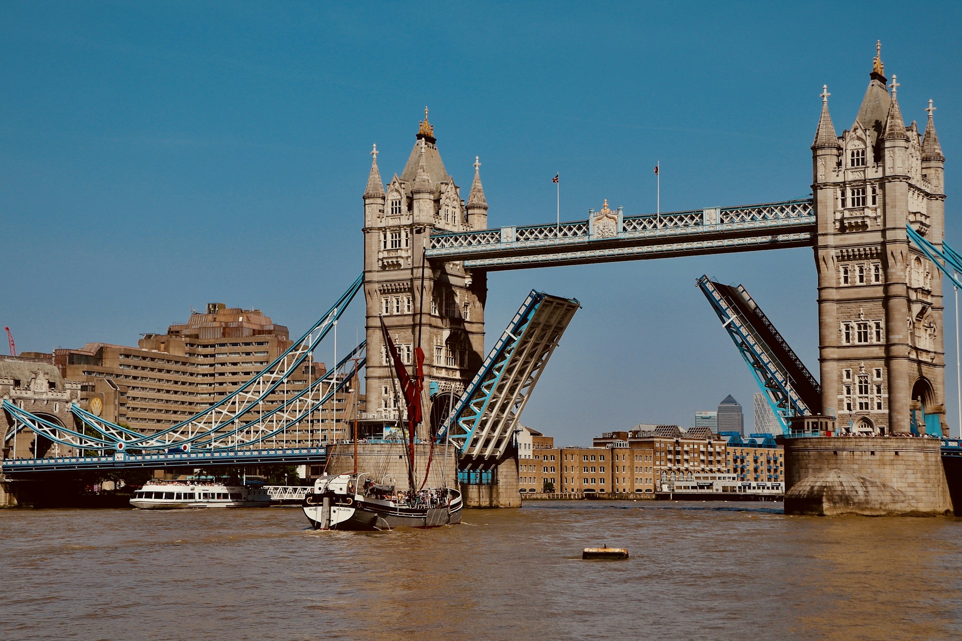 a large bridge spanning over a body of water