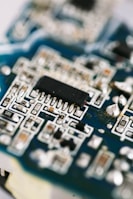 a close up of a piece of electronic equipment