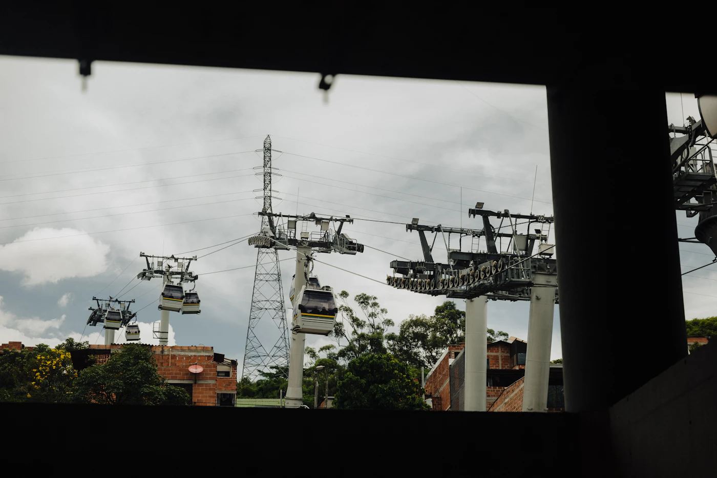 Cabinas del Metrocable de Medellín