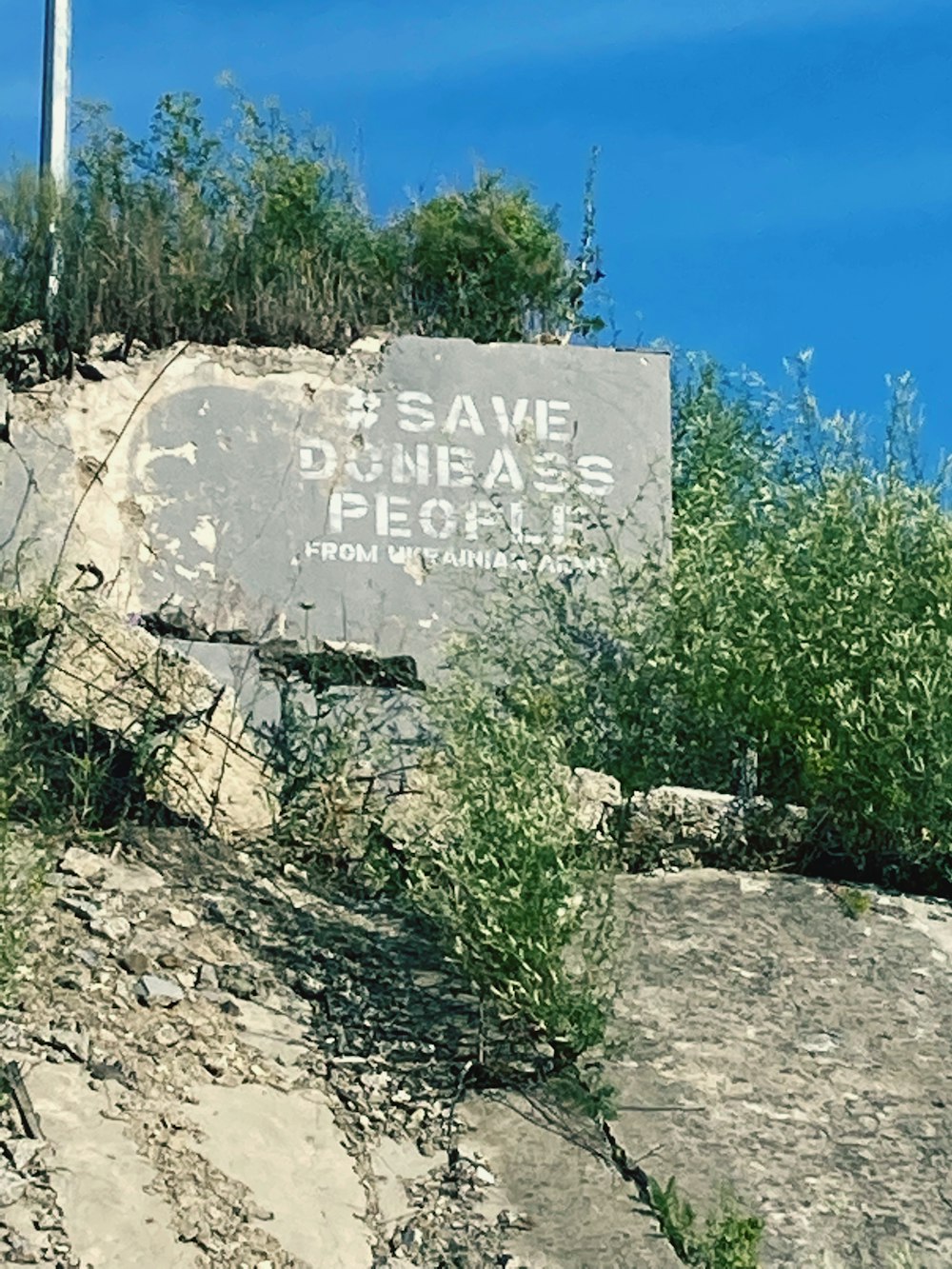 a sign that says save dinaeas people on it