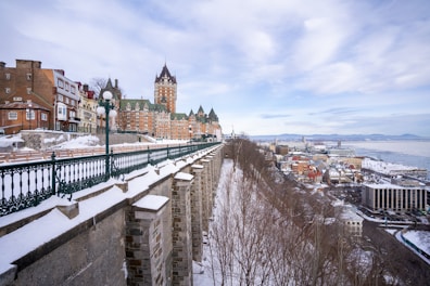 A scenic view of a nearby landmark or natural attraction from the hotel.