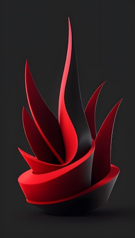 A striking sculpture that challenges traditional forms.