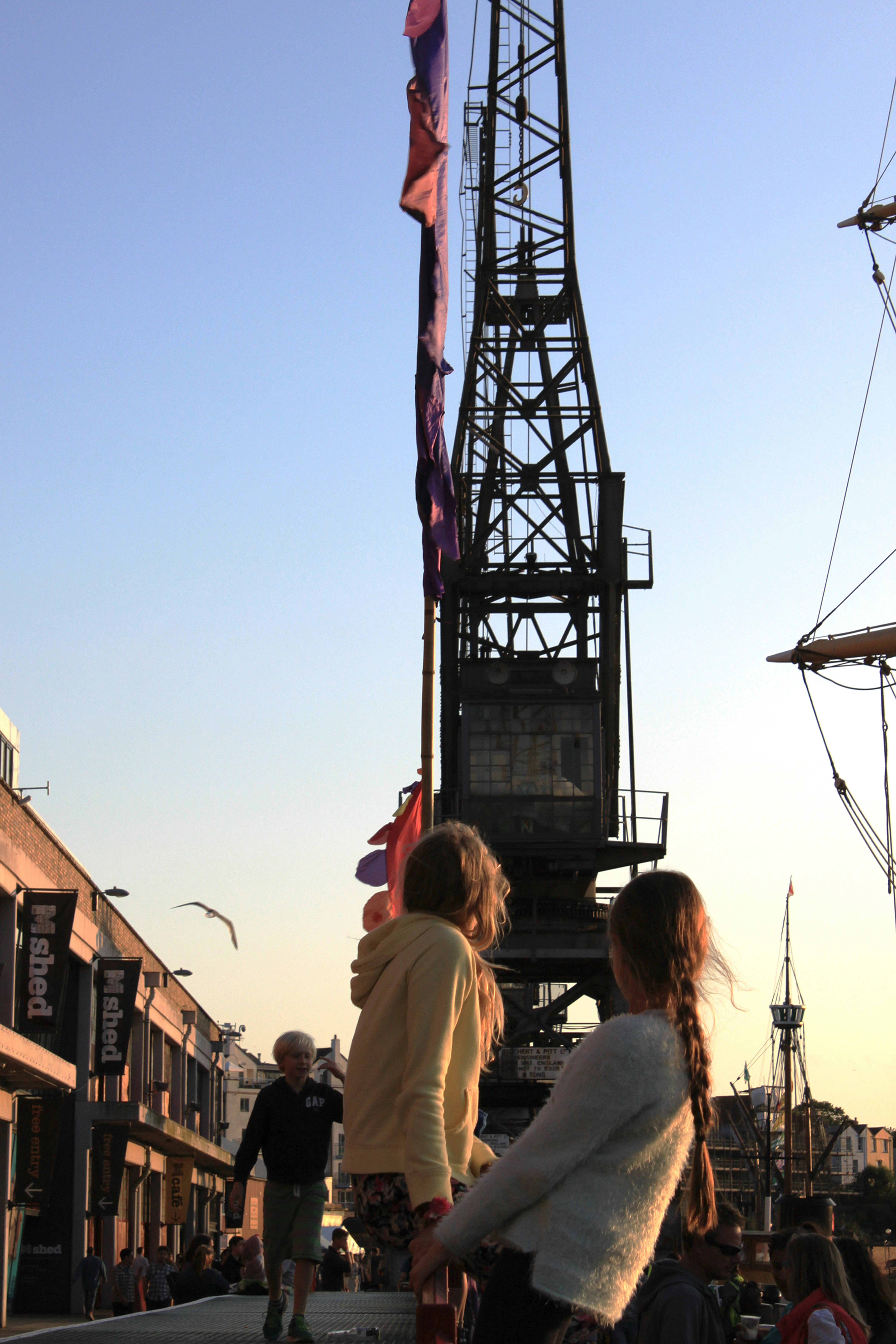a group of people standing next to each other