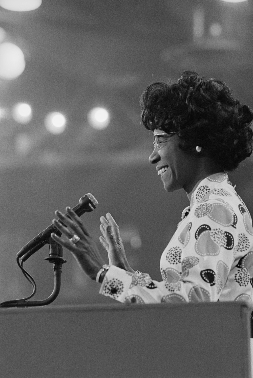 Democratic National Convention, Miami Beach, Fla., 3rd session Shirley Chisholm.