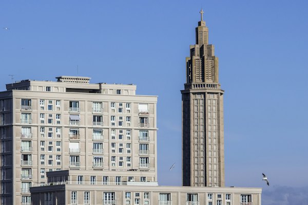 The tower of Saint-Joseph’s church — Le Havre, France