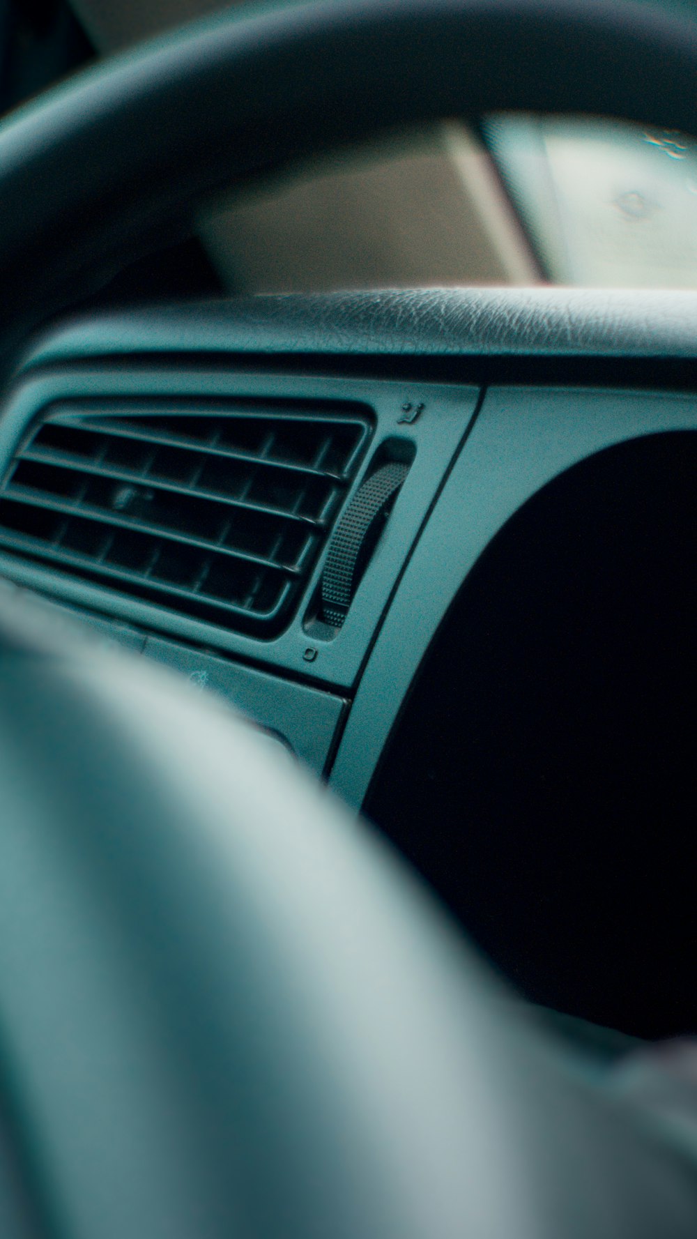 a close up of the dashboard of a car