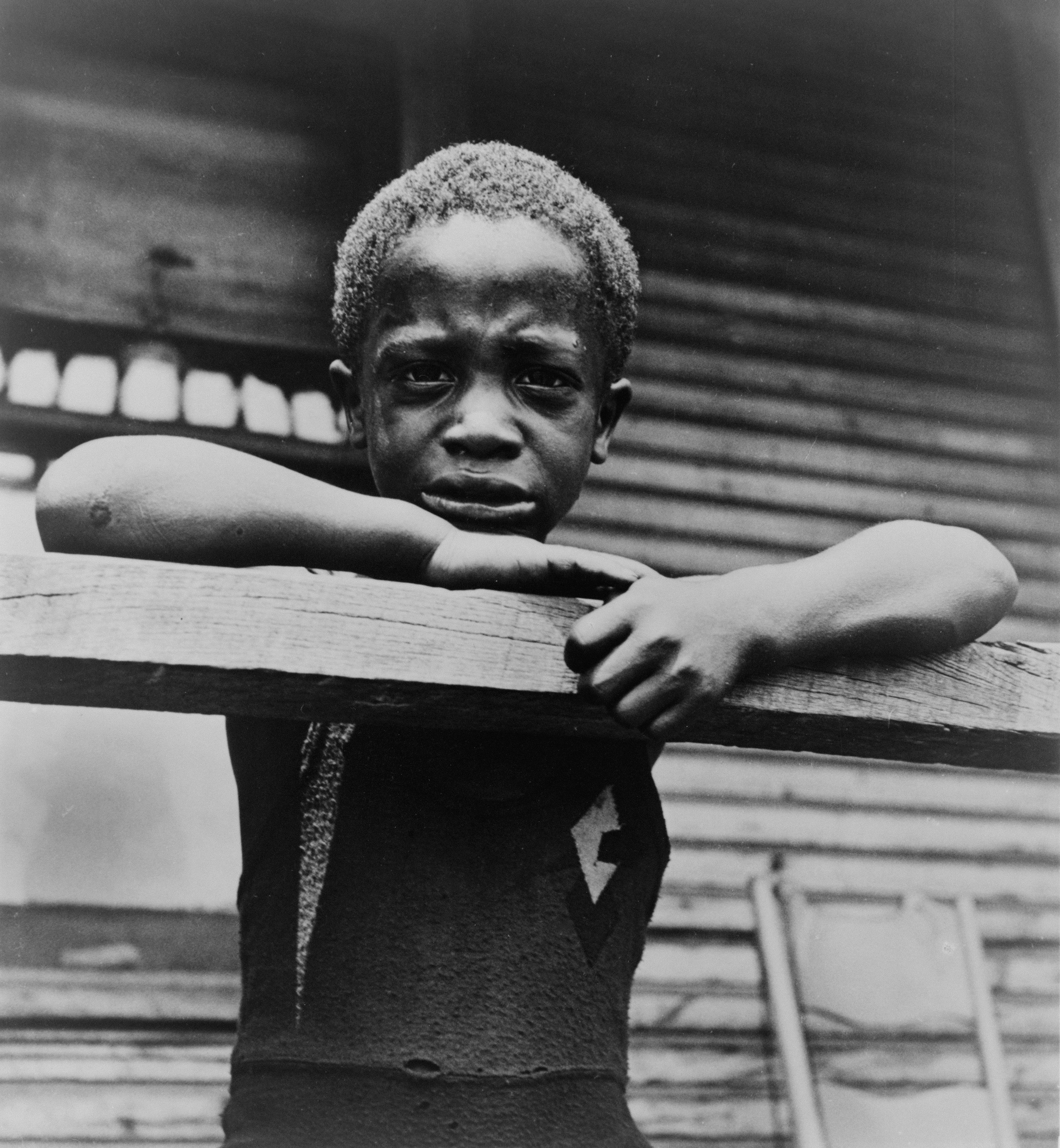 Steelworker's son, Pittsburgh, 1935.