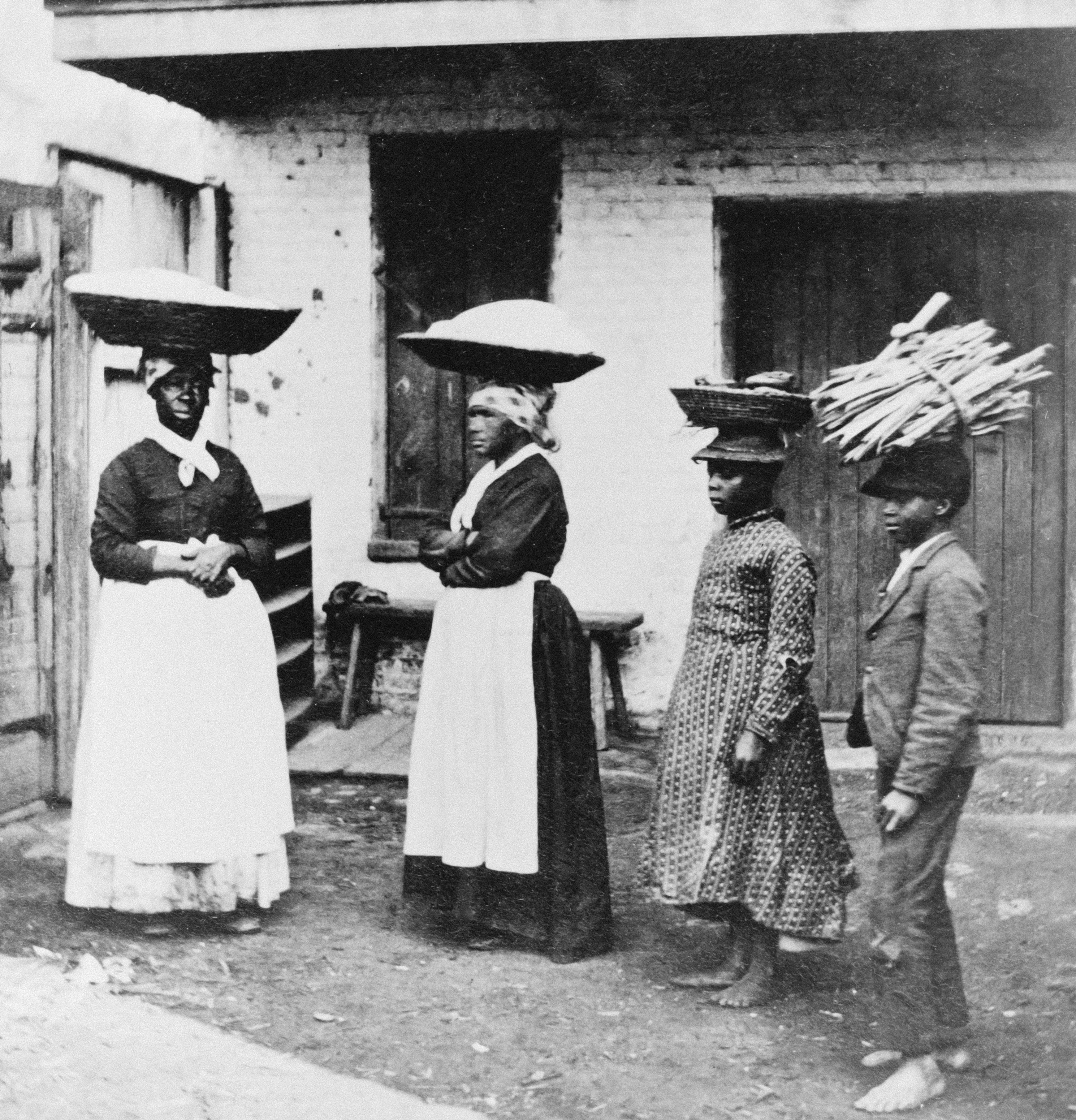 Afroamericani che lavorano, Charleston, S.C.: Venditori ambulanti