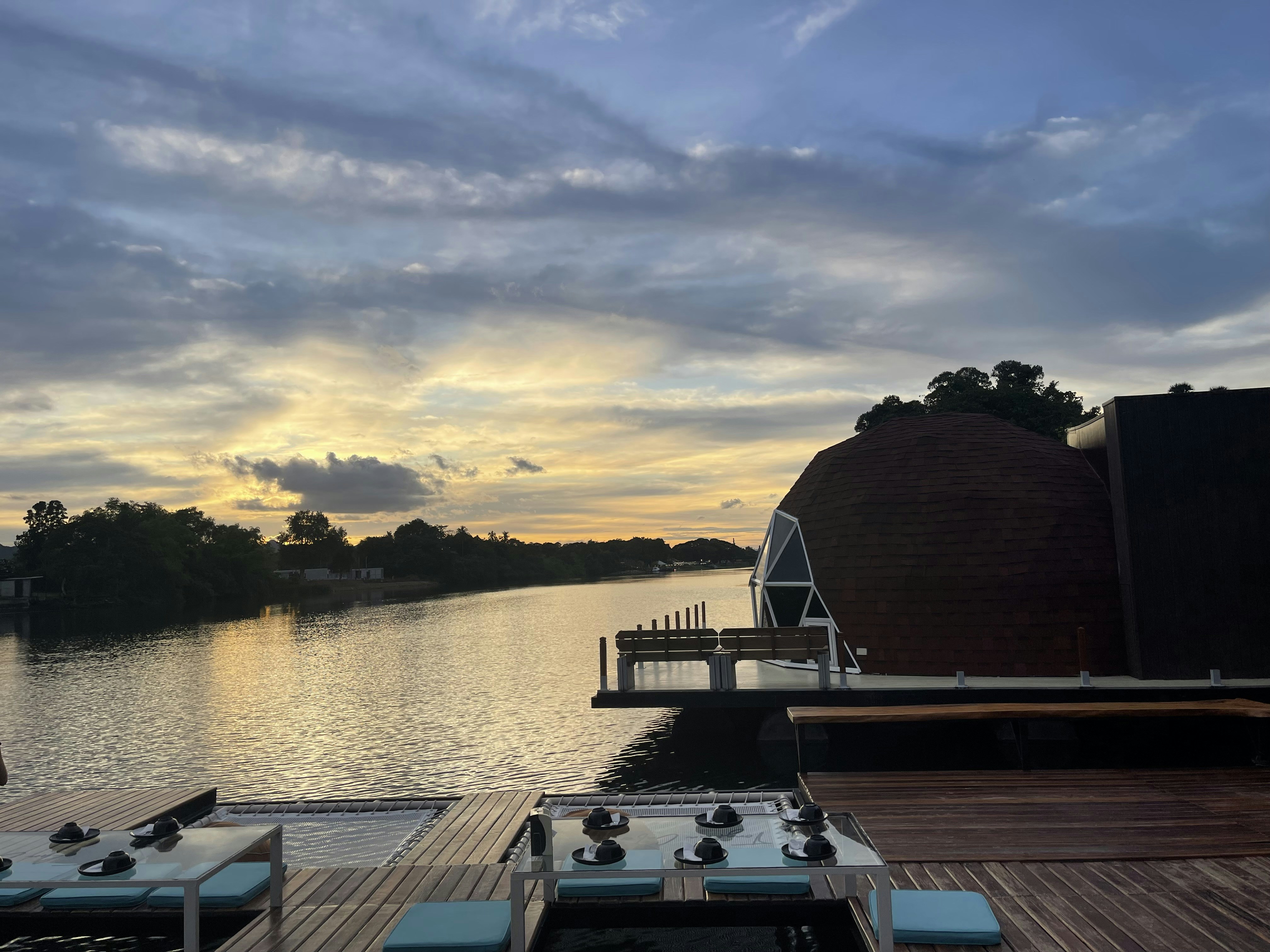 Shoreline Retreat PEI — River Front Luxury Geo-Dome accommodation website designed by Brousseau Design for Cardigan PEI