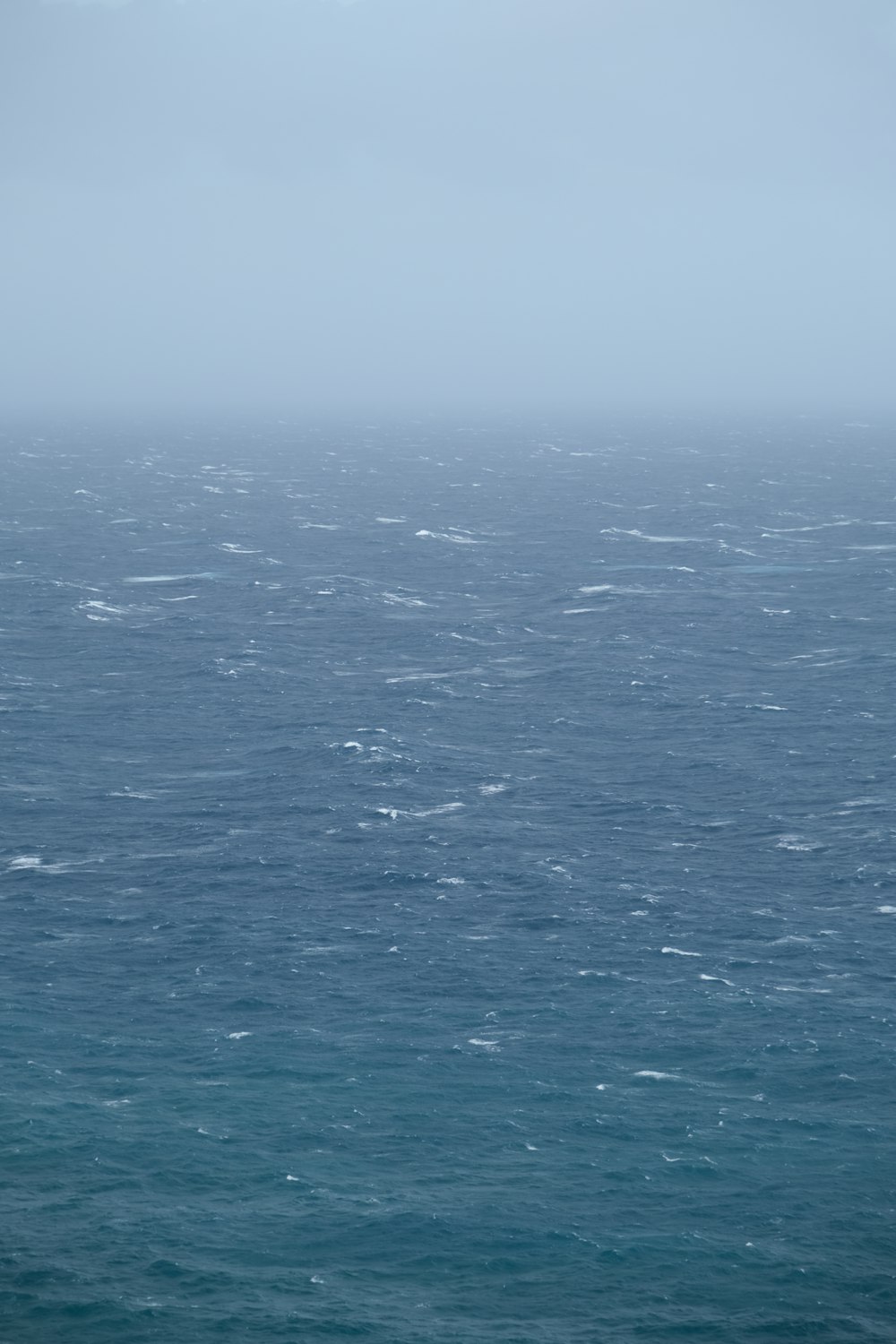 a large body of water sitting under a cloudy sky