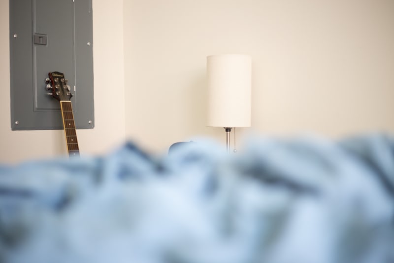 Modern and spacious living room with a view