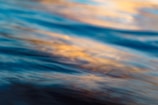 An impressionistic view of water services in blue tones.