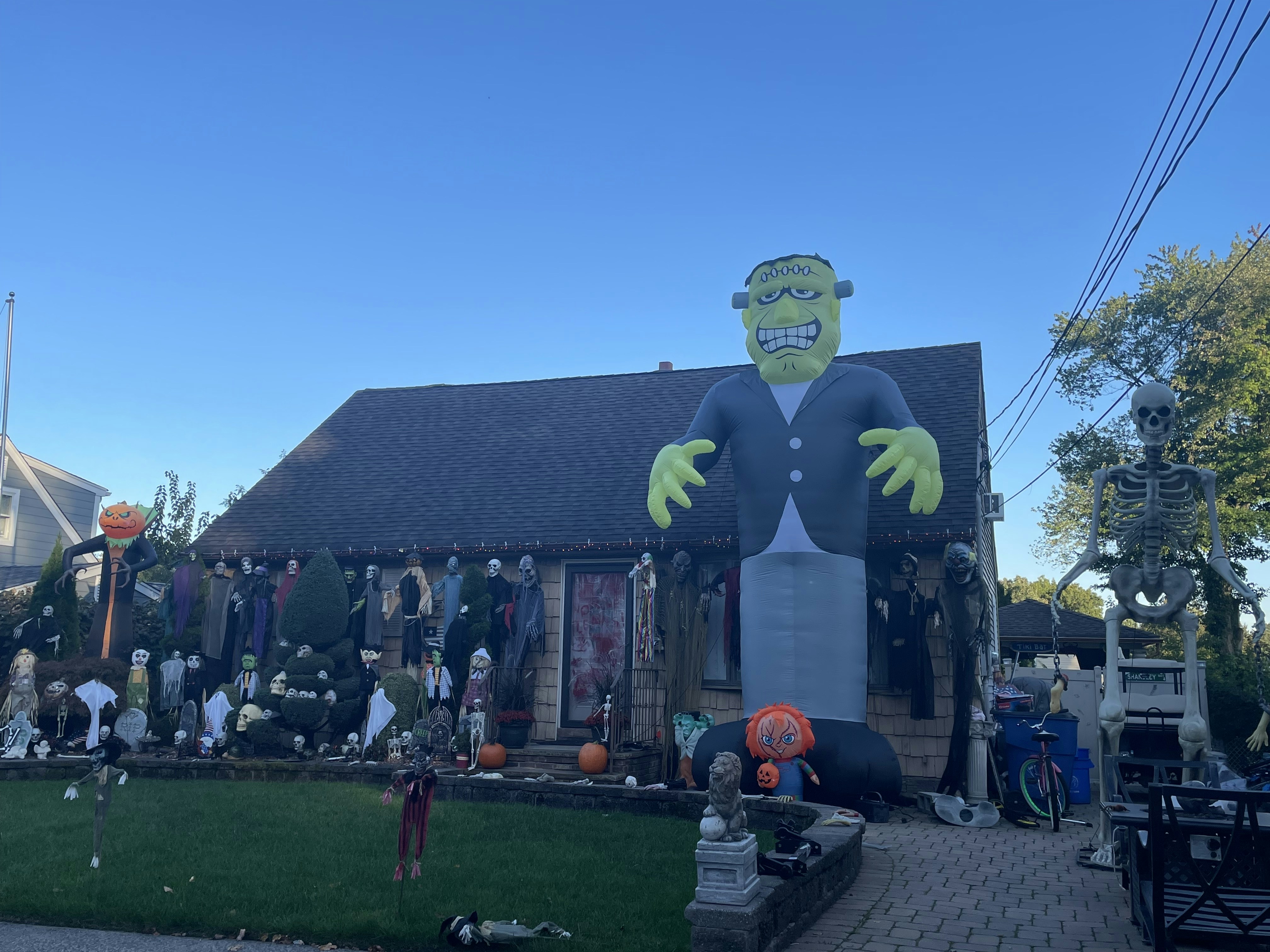 Read more about the article The Halloween Decoration War: A Spooky Saga in Our Indianapolis Neighborhood