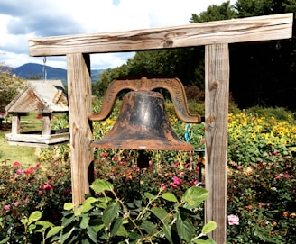 A beautiful garden setup with bellview outdoor items.