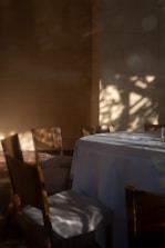 A peaceful indoor spiritual gathering with attentive participants and soft natural light.