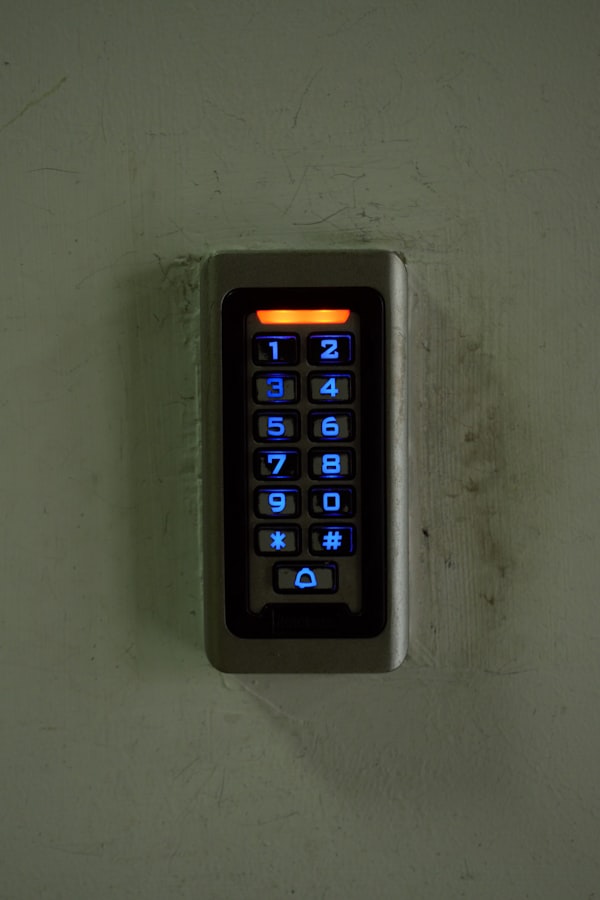 Access control keypad