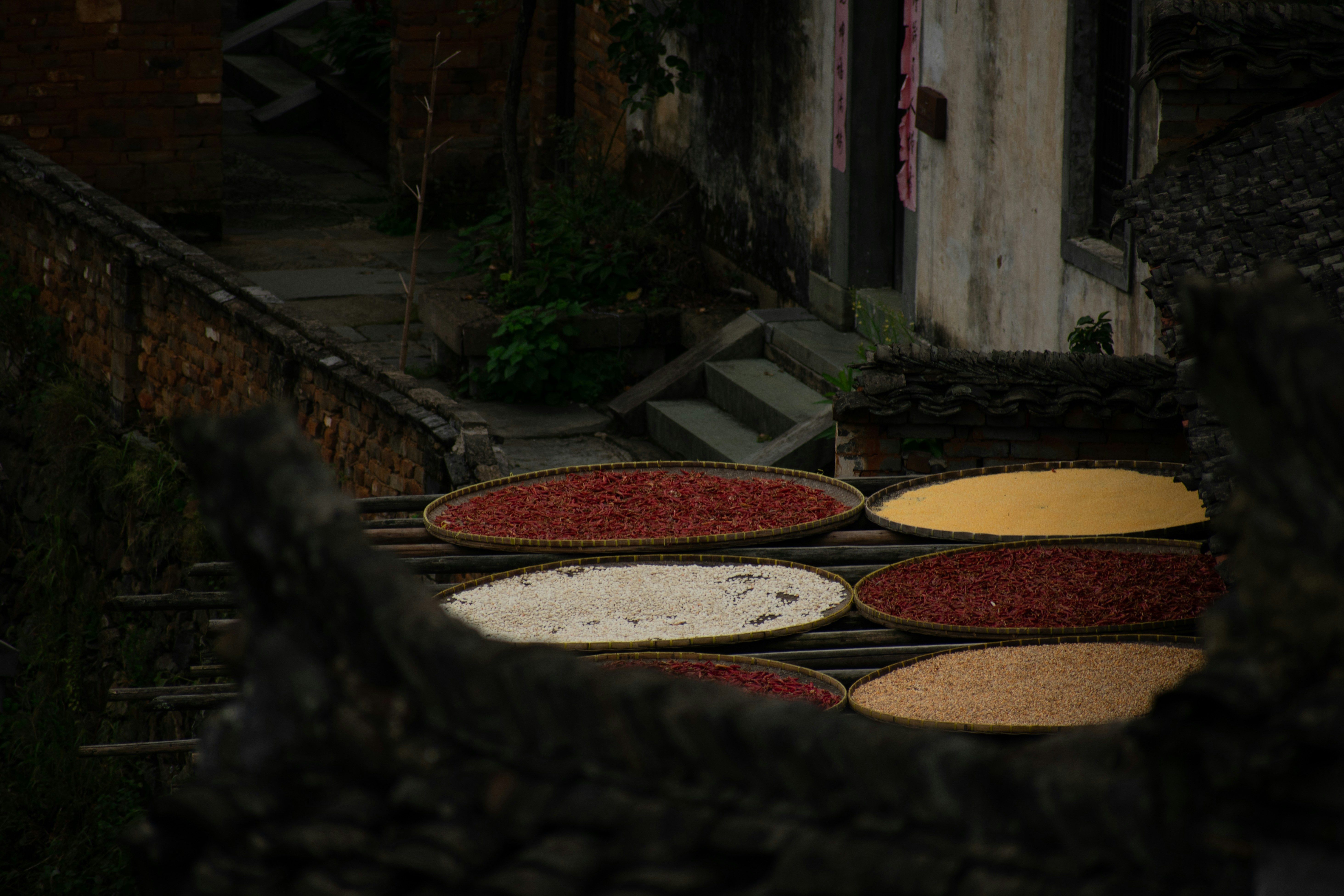 Traditional baked goods display