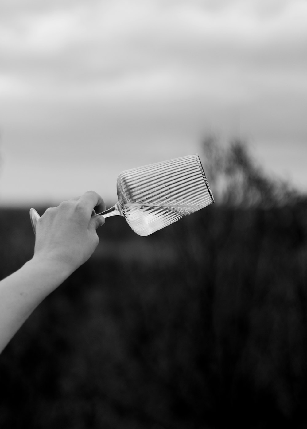 a person holding a metal grater in their hand