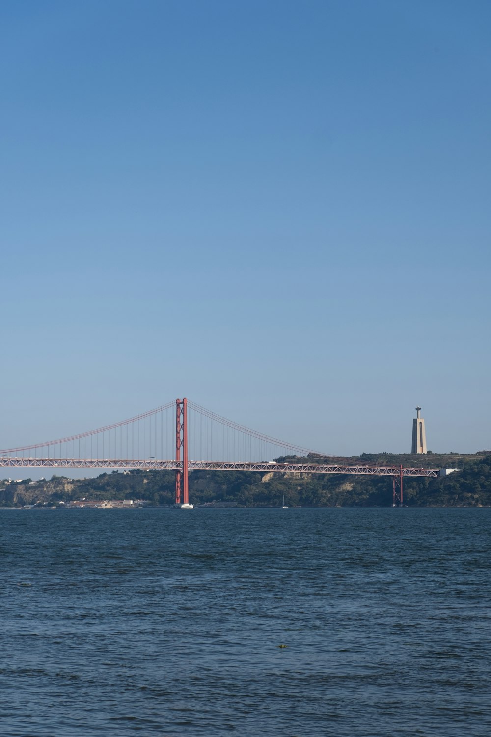 a large bridge over a large body of water