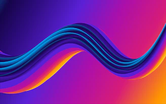 A vibrant digital artwork of flowing water and light blending into abstract shapes.