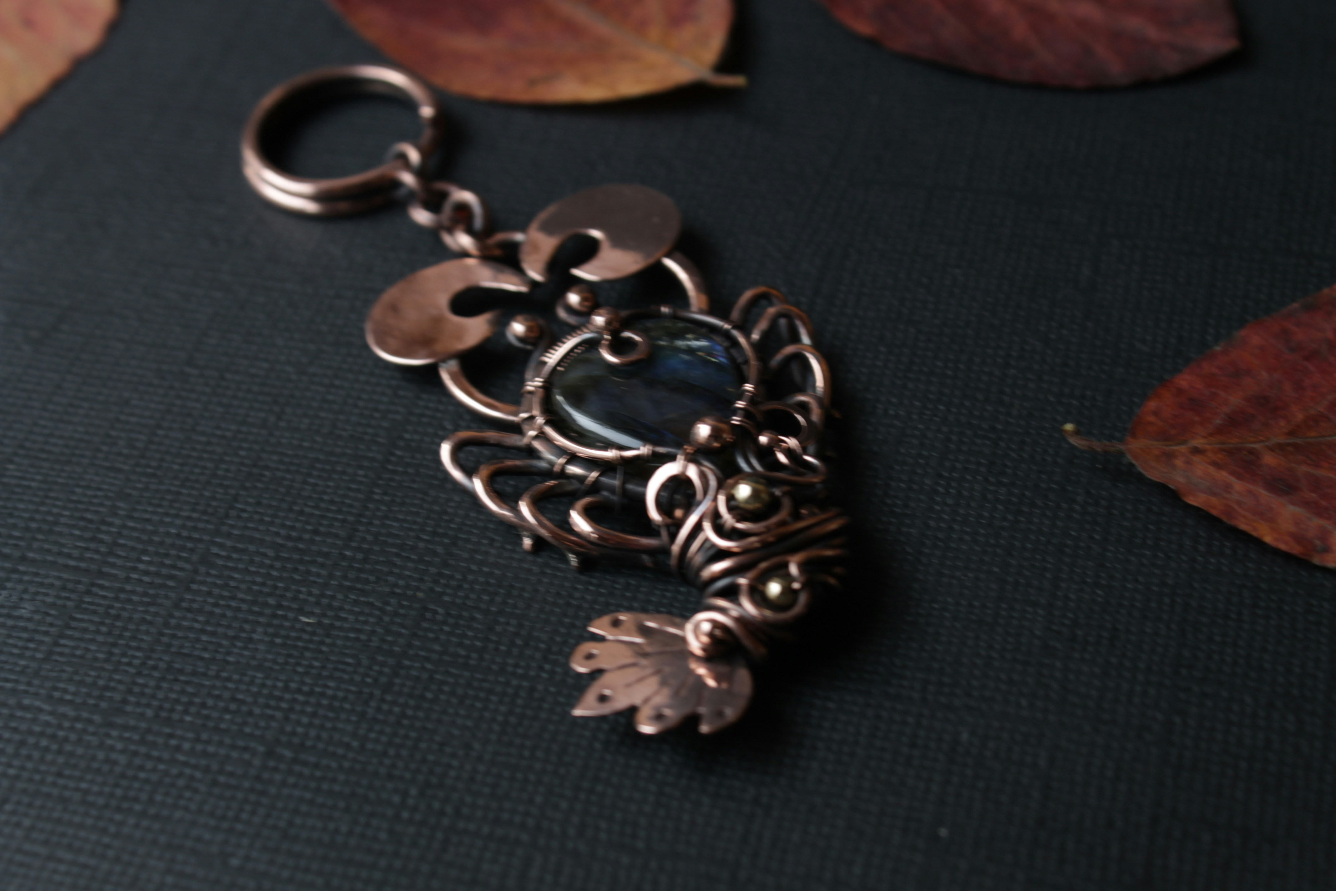 Elegant Wooden Keychain