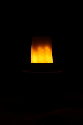 An abandoned object illuminated by soft, golden light.