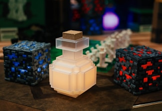 A Minecraft chest overflowing with rare and custom items.