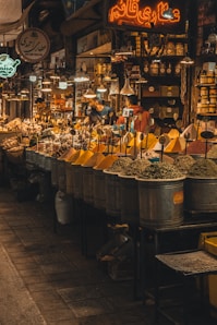 a store filled with lots of different types of food